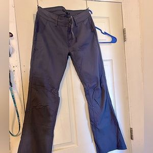 Charcoal Prana Halle Convertible Pants